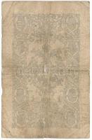 1866. 1G "STN" vízjeles papíron, "Tz22" sorszámmal T:VG,G 
Austrian Empire 1866...