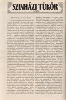 Tükör. Képes havi folyóirat. Felelős szerkesztő: Révay József. I. évfolyam, 1. szám. 1933. november....