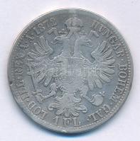 Ausztria 1872. 1Fl Ag "Ferenc József" T:F Austria 1872. 1 Florin Ag "Franz Joseph&quo...