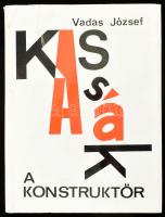 Vadas József: A konstruktőr. Kassák Lajos képzőművészeti munkássága. Bp.,1979, Gondolat. Fekete-fehér és színes képekkel illusztrált. Kiadói egészvászon-kötés, kissé sérült kiadói papír védőborítóban.