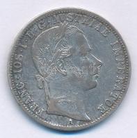 Ausztria 1863A 1Fl Ag "Ferenc József" T:VF Austria 1863A 1 Florin Ag "Franz Joseph" C:VF Krause KM#2219