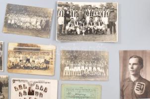 cca 1920-1935 Kovács "Fuxi" János, a Ferencváros (Fradi, FTC) labdarúgó-csapata gyúrója, e...