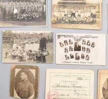 cca 1920-1935 Kovács "Fuxi" János, a Ferencváros (Fradi, FTC) labdarúgó-csapata gyúrója, e...