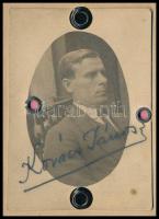 cca 1920-1935 Kovács "Fuxi" János, a Ferencváros (Fradi, FTC) labdarúgó-csapata gyúrója, e...