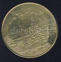 NSZK 1979. "Karácsony" fém emlékérem T:2+