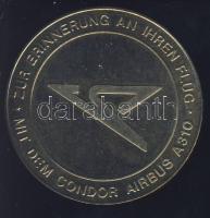 Németország DN "Condor Airbus A310" fém zseton T:BU