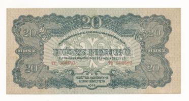 1944. 20P "A Vöröshadsereg Parancsnoksága" T:AU kis folt Adamo P45