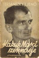 Terszánszky J. Jenő: Kakuk Marci szerencséje. Bp.,(1936),Athenaeum. Első kiadás. A borítón lévő Tersánszky portré a 'foto Rubens' stúdió munkája. Kiadói papírkötés, kopott borítóval, kissé sérült gerinccel.