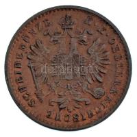 Olasz Államok / Milánó 1859M 1kr Cu T:AU,XF Italian States / Milan 1859M 1 Kreuzer Cu C:AU,XF Krause KM#2186
