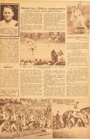 1946 Képes Sportlap. I. évf. 3-25. számai. Majdnem teljes évfolyama. Rendkívül gazdag képanyaggal il...