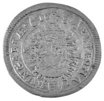 1678K-B 15kr Ag "I. Lipót" Körmöcbánya (5,80g) T:XF Hungary 1678K-B 15 Kreuzer Ag "Le...