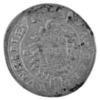 1683K-B 15kr Ag "I. Lipót" (5,93g) TVF patina Hungary 1683K-B 15 Kreuzer Ag "Leopold ...