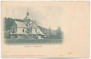 Krasnoillya (Verkhovyna), cerkiew w Krasnoilli / old church (EK)