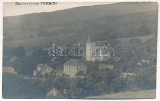 Veliko Tinje, Tainach (Pohorje, Bachergebirge); general view with parish church. photo