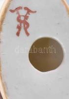 3 darab antik német porcelán figura, közte 2 darab sérült, m: 9-15 cm