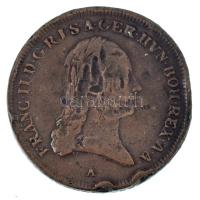Ausztria 1799A 3kr Cu "I. Ferenc" T:F ph., ü. Austria 1799A 3 Kreuzer Cu "Franz I" C:F edge errors, dings