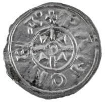 1047-1060. Denar Ag "I. András" (0,53g) T:AU anyaghiba Hungary 1047-1060. Denar Ag "A...