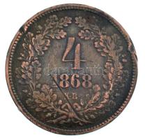1868KB 4kr Cu T:VF,F ph, karc
Adamo M7.1