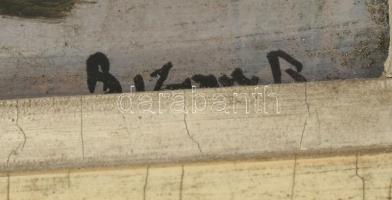 Olvashatatlan jelzéssel: Csendélet. Olaj, karton. 26x26 cm. Apró felületi sérülésekkel. Fakeretben