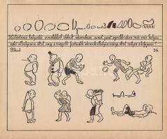 Bátki József:
,,Élő vonalak". A vonalak mozgása és kifejezése.
Salgótarján, 1939. (Szerző - S...