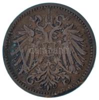 Ausztria 1896. 1h bronz T:XF patina Austria 1896. 1 Heller bronze C:XF patina Krause KM#2800