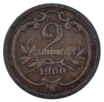 Ausztria 1900. 2h bronz T:XF ph
Austria 1900. 2 Heller bronze C:XF edge error
Krause KM#2801