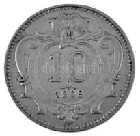 Ausztria 1908. 10h Ni T:XF
Austria 1908. 10 Heller Ni C:XF
Krause KM#2802