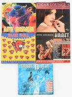 Vegyes 5 darabos CD tétel: Groove-a-delic. + Kraft: Eins. + Blue Bull + Cigar Lounge 5 + Rave Massacre vol. IV