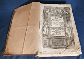 [Triódion] Ukrán imádságos könyv (1844). Óegyházi szláv nyelvű, ószláv betűkészlettel nyomott bizánc...