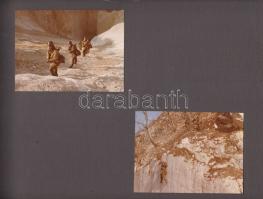 A Huszárik Zoltán által ,,Heten a hegy ellen" címen rendezett színes katonai rövidfilm (1968) f...