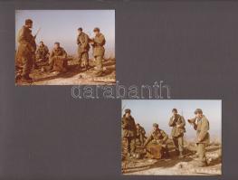 A Huszárik Zoltán által ,,Heten a hegy ellen" címen rendezett színes katonai rövidfilm (1968) f...