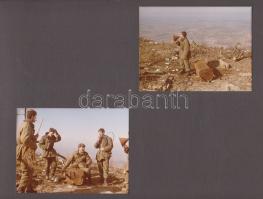 A Huszárik Zoltán által ,,Heten a hegy ellen" címen rendezett színes katonai rövidfilm (1968) f...