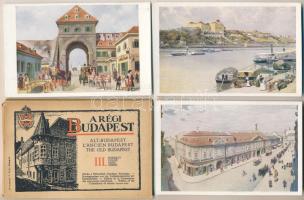 Budapest, A régi Budapest III. sorozat. Kiadja a Műemlékek Országos Bizottsága - 12 képeslap tokban