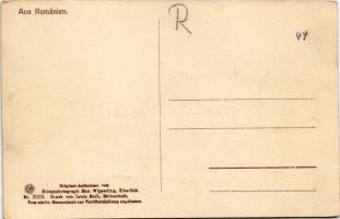 Romania, Inneres einer rumänischen Dorfkirche. Aus Rumänien. Original-Aufnahme von Kriegsphotograph ...