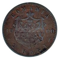 Románia 1900B 2b bronz "I. Károly" T:XF,VF
Romania 1900B 2 Bani bronze "Carol I&quot...