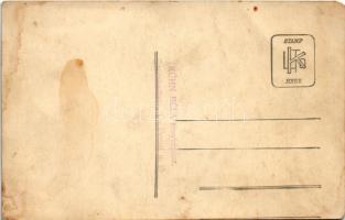 1925 Sopron, szombathelyi gépész tanoncok csoportképe, Studentika. Kühn Béla (Szombathely) photo (EM...