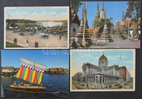 Kb. 72 db MODERN külföldi város képeslap, főleg európai / Cca. 72 modern non-Hungarian town-view postcards