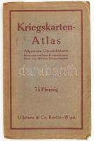 cca 1915-1918 Kriegskarten-Atlas / Háborús térképatlasz az I. világháború hadszíntereinek térképeive...