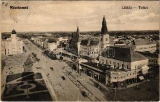 Kecskemét, látkép, üzletek, zsinagóga. Fekete Soma kiadása (fl)