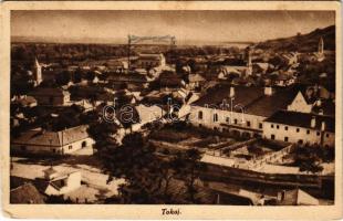 1930 Tokaj, látkép, zsinagóga (EB)