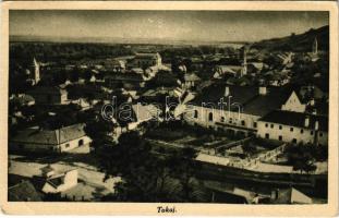 1930 Tokaj, látkép, zsinagóga (EB)