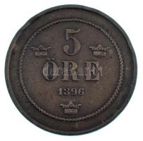 Svédország 1896. 5ö bronz T:XF,VF ph
Sweden 1896. 5 Öre bronze C:XF,VF edge error
Krause KM#757