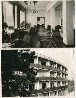 Budapest - 5 db modern Képzőművészeti Alap képeslap: Petneházy rét és Széchenyi hegyi SZOT üdülő, Jó...