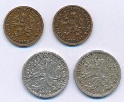 Csehszlovákia 1933-1934. 10h bronz (2xklf) + 1933. 25h Cu-Ni (2x) T:AU,XF
Czechoslovakia 1933-1934....