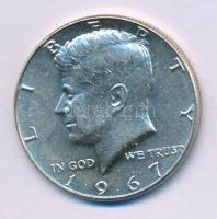 Amerikai Egyesült Államok 1967. 1/2$ Ag Kennedy T:UNC,AU USA 1967. 1/2 Dollar Ag Kennedy C:UNC,AU Krause KM#202a