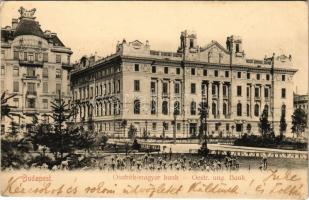 1905 Budapest V. Szabadság tér, Osztrák-Magyar Bank. Taussig Arthur 5254.