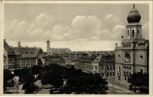 1934 Kecskemét, Szabadság tér, zsinagóga (EK)