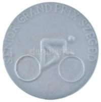 DN "Senior Grand Prix Szeged" porcelán emlékérem (100mm) T:AU
