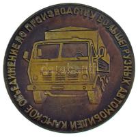 Szovjetunió DN "Kamaz teherautó - Inter Club" kétoldalas Cu emlékérem (50mm) T:XF
Soviet ...