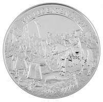 Bognár György (1944-) 1996. "Millecentenárium 896-1996" kétoldalas jelzett Ag emlékérem, k...